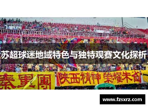 苏超球迷地域特色与独特观赛文化探析